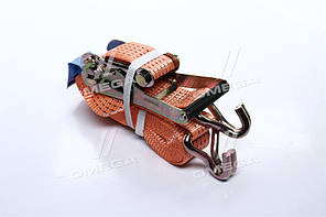 Стяжка вантажу, 5t. 50mm.x5m.(0.5+4.5) пластик. ручка  DK-3919.1 UA58