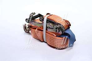 Стяжка вантажу, 5t. 50mm.x8m.(0.5+7.5) пластик. ручка  DK-3921 UA58