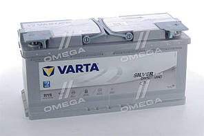 Акумулятор 105Ah-12v VARTA Start-Stop Plus AGM (394х175х190), R, EN 950 605 901 095 UA58