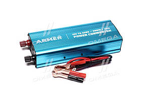 Перетворювач напруги 12V-220V/900W/USB/мод.хвиля  ARM-PI1000 UA58