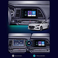 Lb Штатная магнитола для Hyundai Sonata 7 (LF) Рестайлинг 2017-2019 экран 9" 1/16Gb Wi-Fi GPS Base