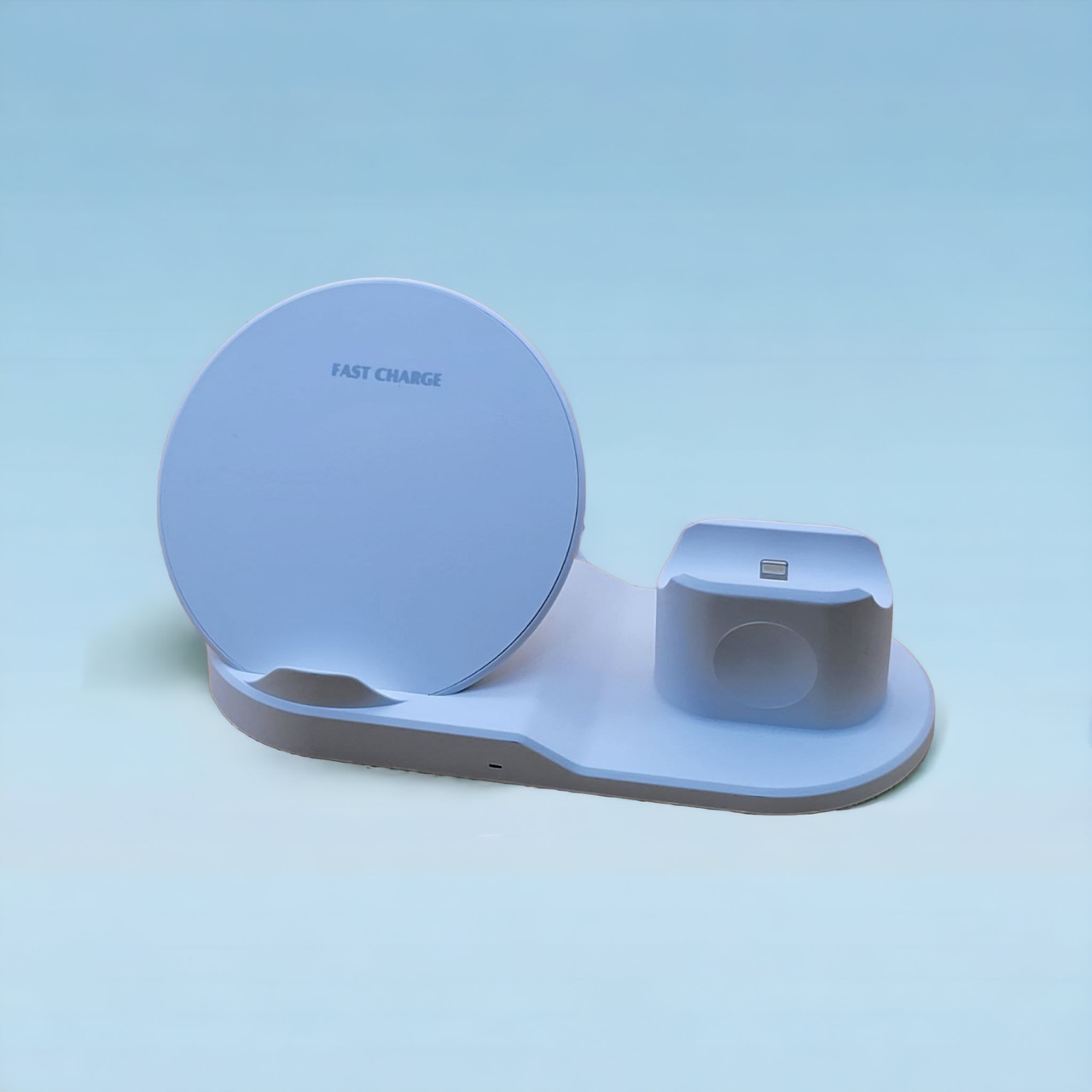 Бездротова зарядка для телефона iPhone/навушників AirPods/годинника Apple Watch Fast Charge