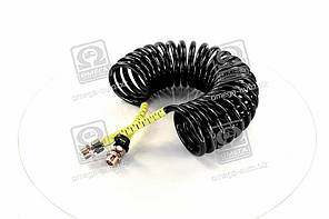 Шланг витий М22x1,5 (чорний, жовтий наконечник) 7 м. 05HH0110-B UA58