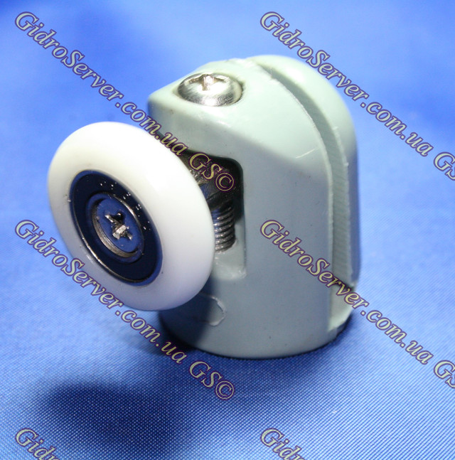 Ролик для душевой кабины верхний с регулировочным винтом.