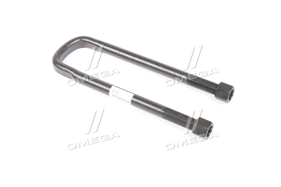 Стремянка рессоры задней МАЗ М30х2,0 кованая с гайкой L=430 (RIDER ...