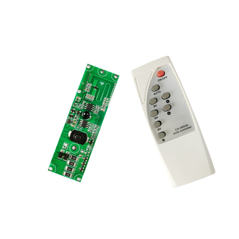 Радарний сенсор з пультом дистанційного керування для світильника на сонячній батареї