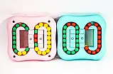 Головоломка-антистрес Puzzle Ball Rotating Magic Spin Bean Cube, Іграшка-антистрес із кульками всередині, фото 6