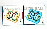 Головоломка-антистрес Puzzle Ball Rotating Magic Spin Bean Cube, Іграшка-антистрес із кульками всередині, фото 9