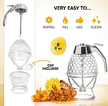Диспенсер для меду Honey Dispenser, Дозатор для меду та соусів, фото 5