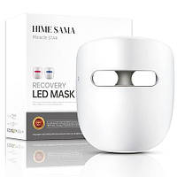Маска для лица HIME SAMA со светодиодной подсветкой, маска красного света для лица, инфракрасная маска, маска