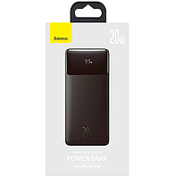 Powerbank baseus, Мощное универсальное зарядное устройство, Внешний аккумулятор черный