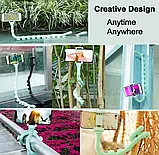 Гнучкий тримач для телефона з присосками Cute Worm Lazy Holder ЧОРНИЙ, Тримач для смартфона, фото 9