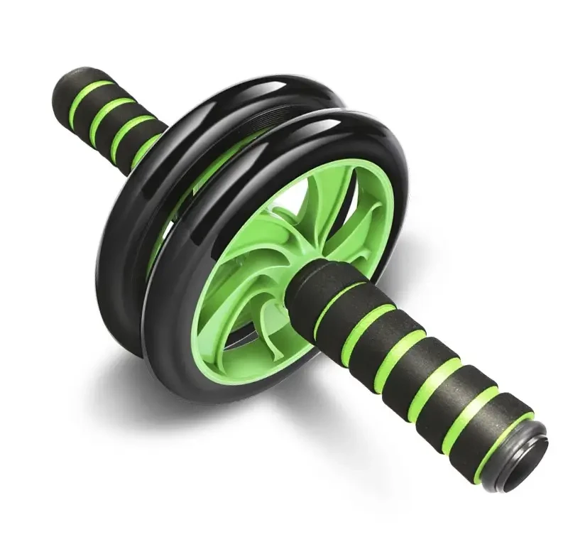 Фитнес колесо для пресса и других групп мышц Double Wheel Abs health (14219) - фото 2 - id-p1553229545