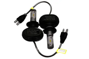 Комплект автоламп LED S1 H7 зі світлодіодами нового покоління CSP