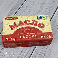 Масло солодковершкове Екстра Тм Амсз 82% 200г