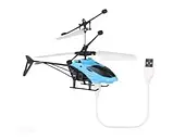 Літаючий гелікоптер Induction aircraft із сенсорним керуванням 8088 BLUE, Інтерактивна літаюча іграшка, фото 4
