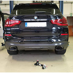Швидкоз'ємний фаркоп Oris на BMW X3 G01 F93 2018- на ключах
