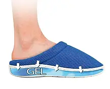 Бамбукові тапочки Cool Bamboo Anti-Fatigue Gel Slippers | Тапочки для дому, фото 3