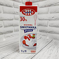 Вершки Smietanka Mlekovita Polska 30% 1 л.