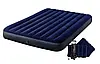 Надувний матрац Classic Downy Airbed Fiber-Tech, 152х203х25см з подушками і насосом 64765, фото 7