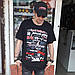 Футболка з логотипами рок груп. S, фото 2