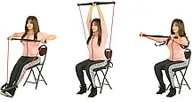 Портативний тренажер BodyGym, Універсальний тренажер для домашніх тренувань, фото 5