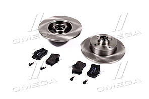 Комплект гальмивний задн. SEAT CORDOBA, TOLEDO 01/91-10/99, VW GOLF 08/91-09/97 (вир-во REMSA) 8263.02 UA58