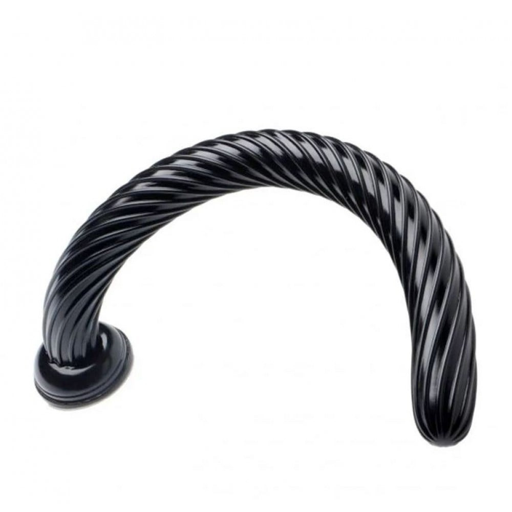 AF506 Анальний плаг для фістингу Ribbed Anal Snake 48,2 см, фото 1