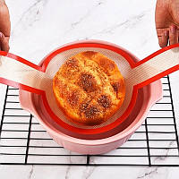 Круглий антипригарний тефлоновий мат для випікання