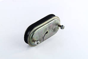 Амортизатор платформи КАМАЗ, МАЗ ОВАЛЬНИЙ ПРЕМИУМ у збори з гайками 55102-8501300 UA58