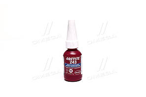 Фиксатор ризьби Loctite 243 анаеробний, середньой мицности 10мл 1918989 UA58