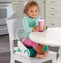 Переносний стільчик для годування Childrens Folding Seat, Дитячий столик для їжі, Стільчик-трансформер, фото 6