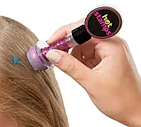 Фігурні тату-печатки для волосся Hot Stamps Hair Glitter, Гліттер для волосся, фото 6