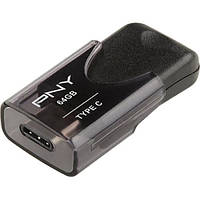 Флеш-накопитель USB Flash PNY FD64GATT4TC31K-EF 64GB Elite Type-C USB 3.1 Retail