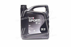 Олива моторна ELF SPORTI 9 C4 5W-30 (Канистра 5л) 214332 UA58