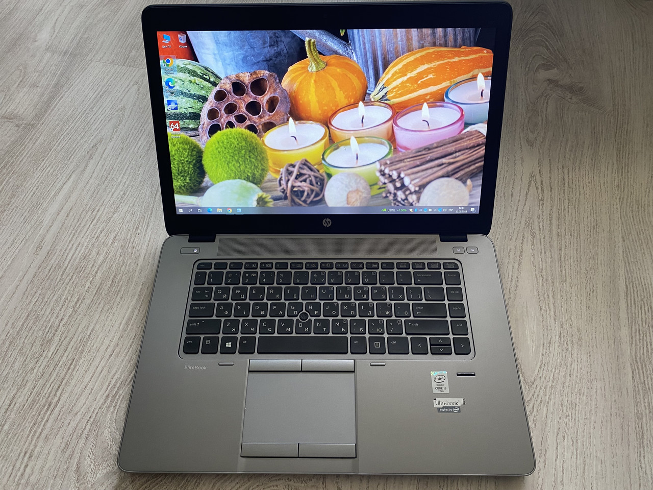 Ноутбук школа дім офіс 15.6" FullHD HP Elitebook 850•Core-i5•8DDR•256SSD Гарантія