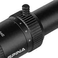 Оптичний приціл Spina optics 1.2-6x24 з підсвічуванням, фото 5