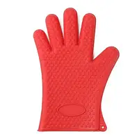 Жаропрочная кухонная рукавица перчатка antiscald gloves