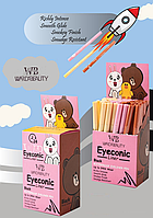 Подводка для глаз водостойкая Warda Beauty Eyeconic Liner Черная