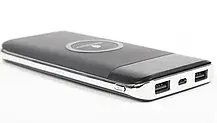 Power Bank 10000 mAh Wireless бездротовий 808, Повербанк, Зовнішній акумулятор, Портативна зарядка, Power Bank 10000 mAh Wireless, фото 6