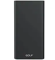 Power bank 10000 mAh GOLF Edge 10, Повербанк, Зовнішній акумулятор, Портативна зарядка, Power bank 10000 mAh GOLF Edge 10, фото 3