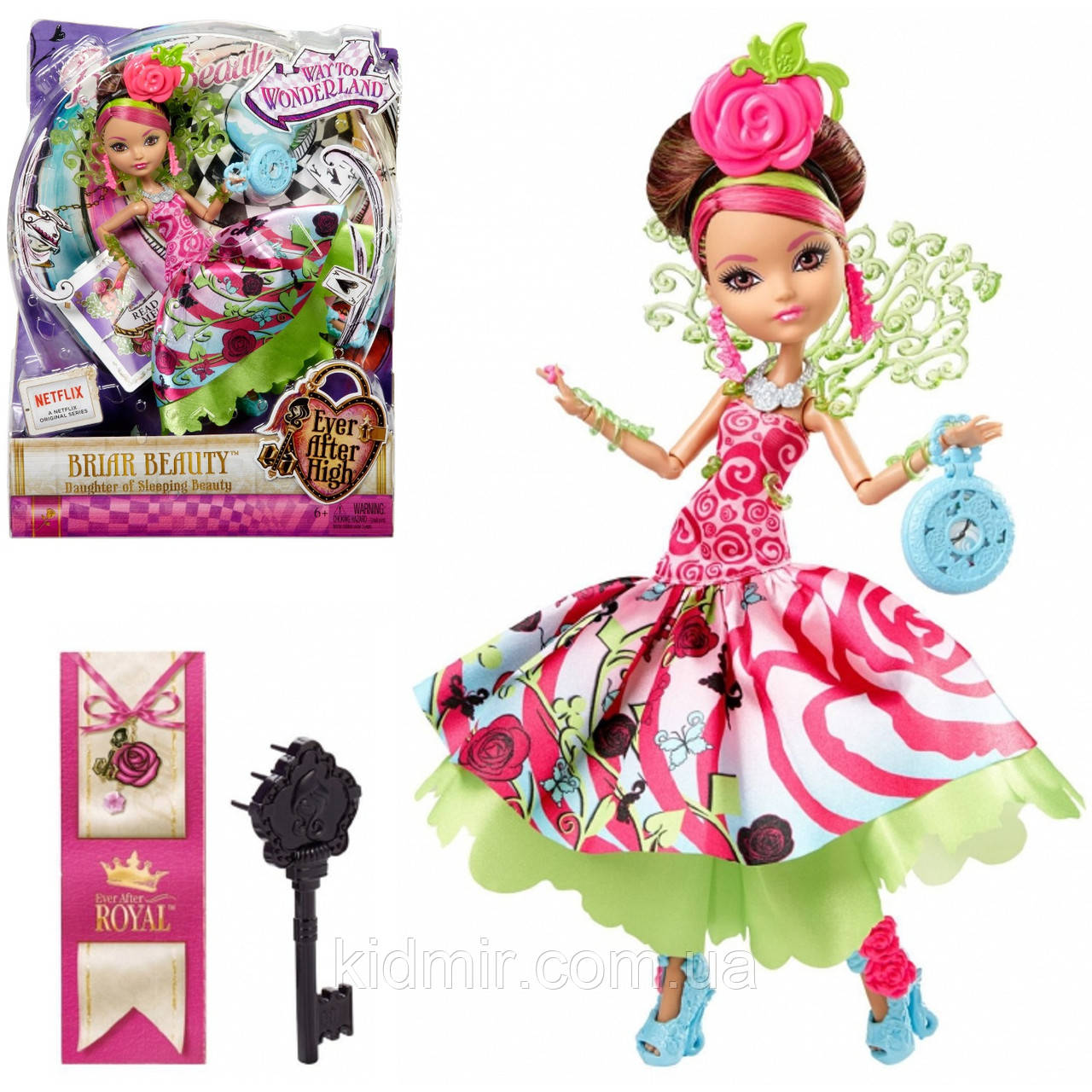 Ever After High Briar Beauty CJT45 Лялька Евер Афтер Хай Браєр Б'юті Дорога в Країну Чудес