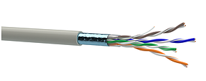 Кабель мережевий Lan КПВЕ-ВП (2х2х0,51 F/UTP Cat.5e 4Pr Indoor ПАТ" ОдесКабель мережевий"