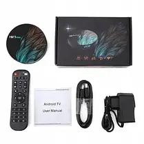 Приставка HK1 MAX (4/32) Android 9.0, Андроїд смарт ТВ приставка, ТВ бокс, фото 3