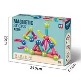 Магнітний конструктор Hl-2122 36 деталей, Конструктор для дітей, Ігровий конструктор на магнітах, Конструктор для дітей, фото 2