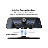 Автореєстратор Android 10 inch touch screen, Android 8.1, 2GB+32GB 4G, Реєстратор в машину, фото 3