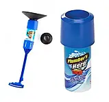 Вантуз Plumber's Hero для унітазу та каналізаційних труб, Набір для прочищення унітазу та каналізаційних труб, фото 7