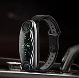 Фітнес браслет Smart+ TWS BT T90 з пульсометром + оксиметр, Смарт годинник з навушниками, фото 7