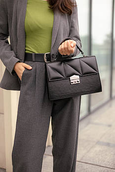 Жіноча сумочка крос-боді 27*18 см із клапаном на магніті зі штучної шкіри Nata