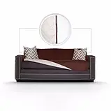 Покривало на диван двостороннє Couch Coat, водонепроникна захисна накидка, фото 4